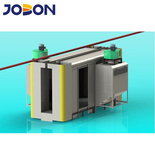 İki İstasyon Toz Sprey Kabini